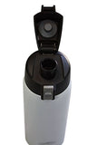 White 21 oz Thermal Double Insulated Vacuum Sealed Sports Bottle Flip Top