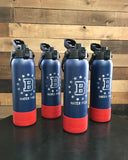 32 ounce - BECKMAN WATERPOLO laser engraved sport bottle