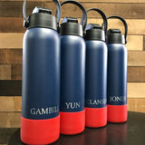 32 ounce - BECKMAN WATERPOLO laser engraved sport bottle