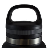 Aquatix Insulated Beer Growler Black Bottle Guzzler Double Wall Insulation 38 Ounce and 64 ounce available