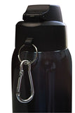 Aquatix Midnight 27 oz Flip Top Bottle Thermal Double Insulated Vacuum Sealed Sports Bottles