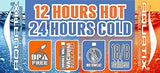 Burnt Orange 32 oz Thermal Double Insulated Vacuum Sealed Sports Bottle Flip Top