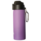 Purple  21oz Powder Coated Thermal Double Insulated Vacuum Sealed Sports Bottle Flip Top