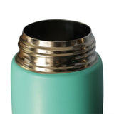 Turquoise 32oz Powder Coated Thermal Double Insulated Vacuum Sealed Sports Bottle Flip Top