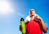 Lime Green 32 oz Thermal Double Insulated Vacuum Sealed Sports Bottle Flip Top