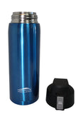 Blue 21 oz Thermal Double Insulated Vacuum Sealed Sports Bottle Flip Top